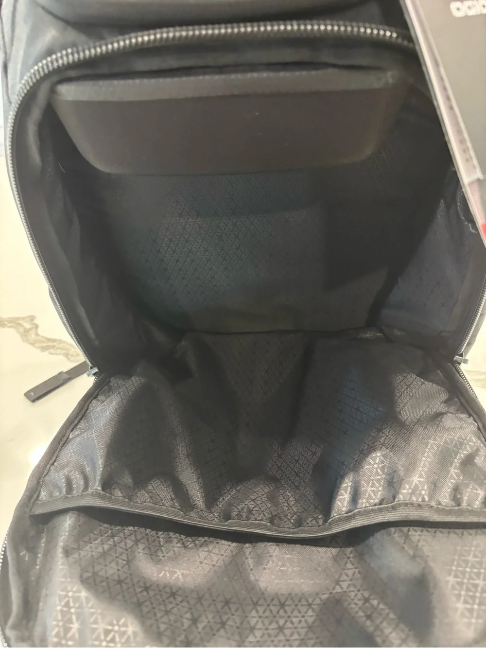 OGIO Black Men’s Backpack with Embroidered Crest Accent brand new